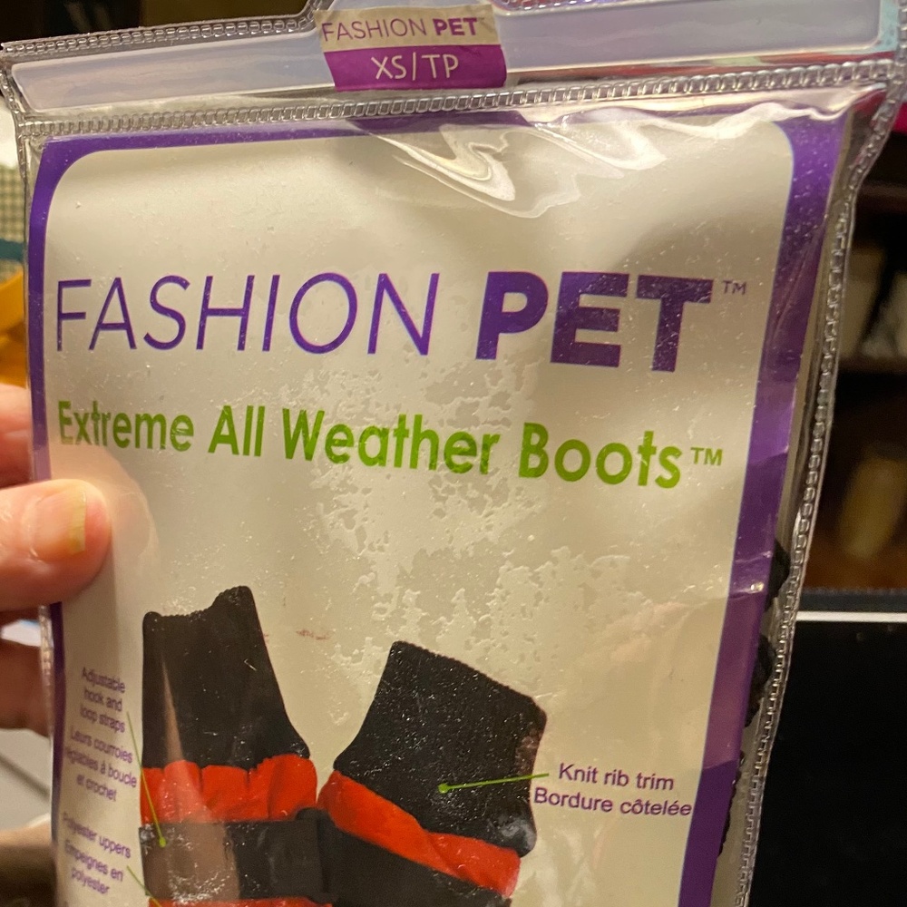 Fashion Pet Extreme All Weather Boots Size XS NEW